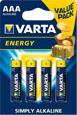 Elem, AAA mikro, 4 db, VARTA "Energy"