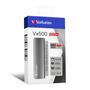 SSD (külső memória), 480 GB, USB 3.2 Gen2, VERBATIM "Vx500", szürke