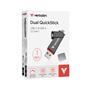 Pendrive, 1TB, USB-A/C 3.2 Gen1, VERBATIM 