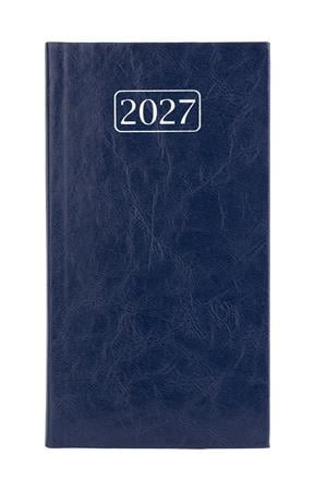 Zsebnaptár, álló elrendezésű, VICTORIA OFFICE "Chrono", sötétkék (2027 évi)