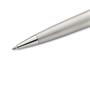 Golyóstoll, 0,7 mm, csiszolt fém tolltest, ezüst klip, WATERMAN 