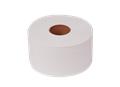 Toalettpapír, T2 rendszer, 2 rétegű, 19 cm átmérő "Mini Jumbo", fehér